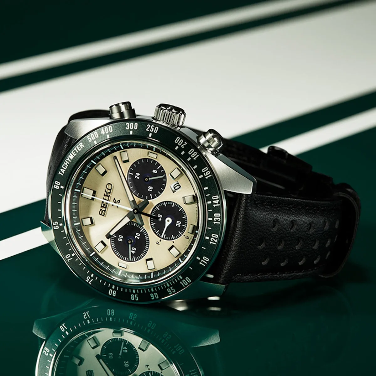 Seiko Prospex Racing Sports Solar Speedtimer Watch