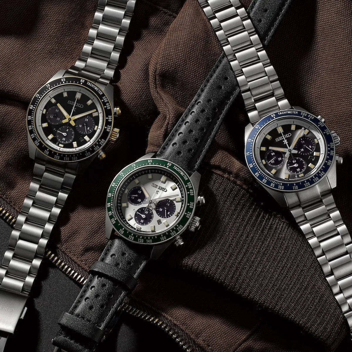 Seiko Prospex Racing Sports Solar Speedtimer Watch