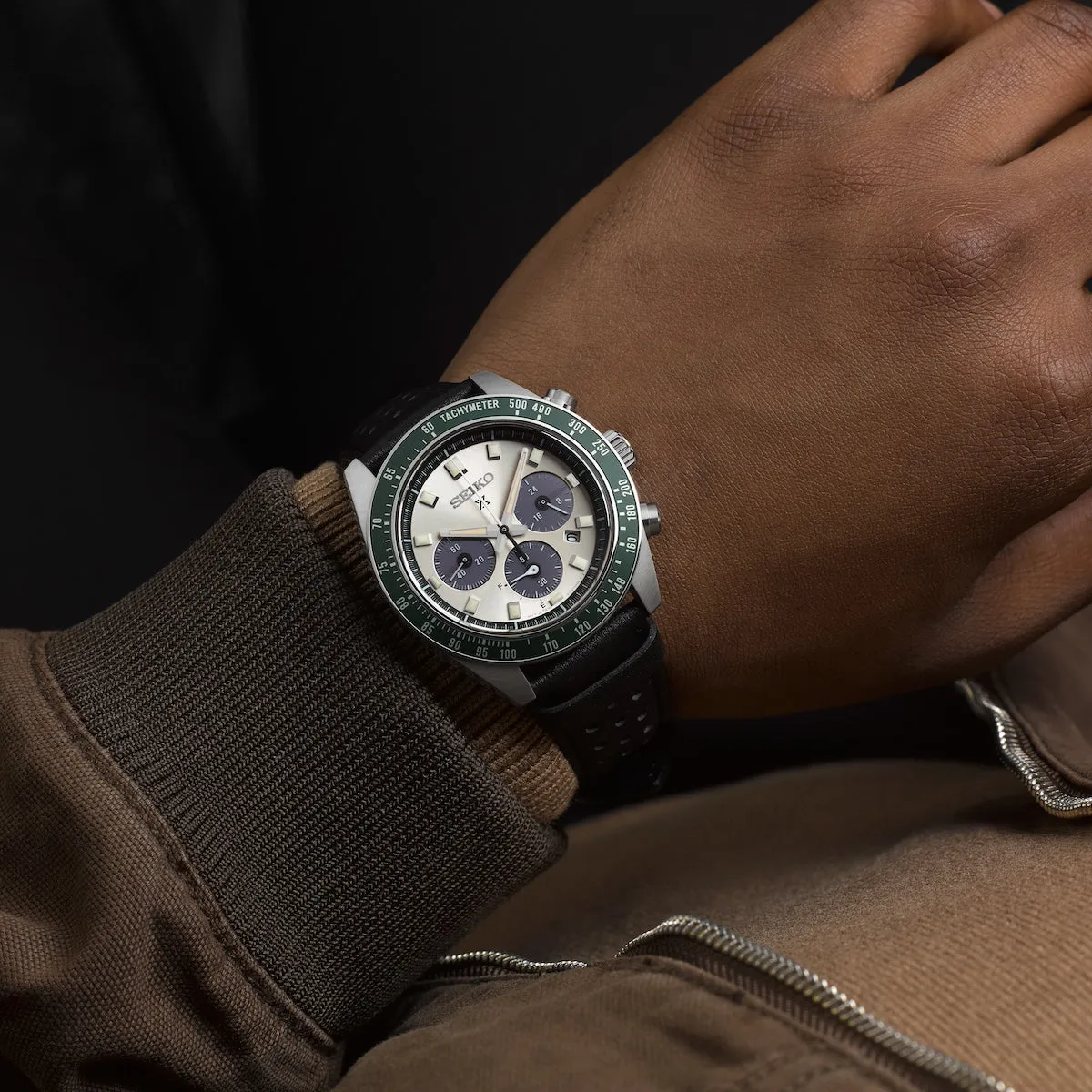 Seiko Prospex Racing Sports Solar Speedtimer Watch