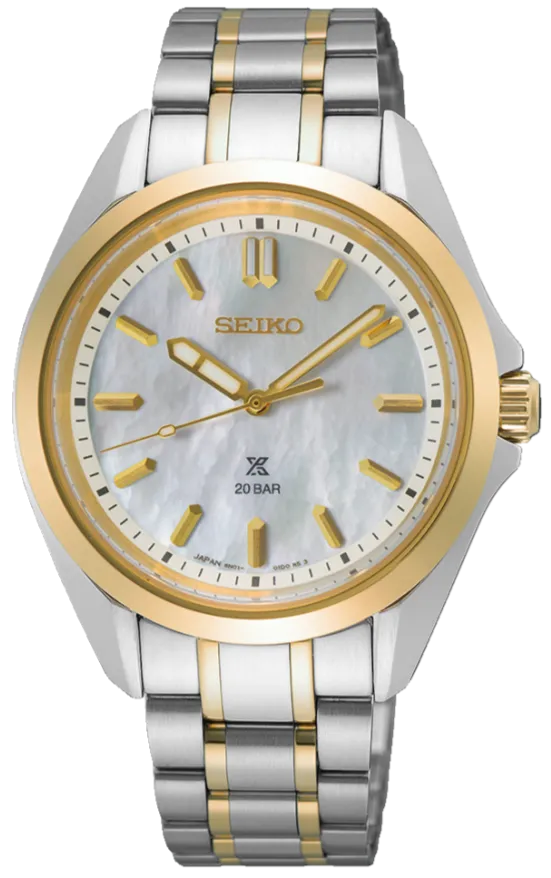 Seiko Prospex Sea Ladies Two Tone Watch