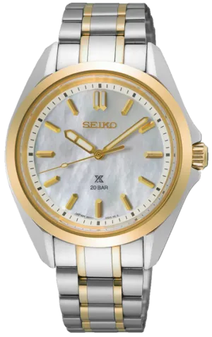Seiko Prospex Sea Ladies Two Tone Watch