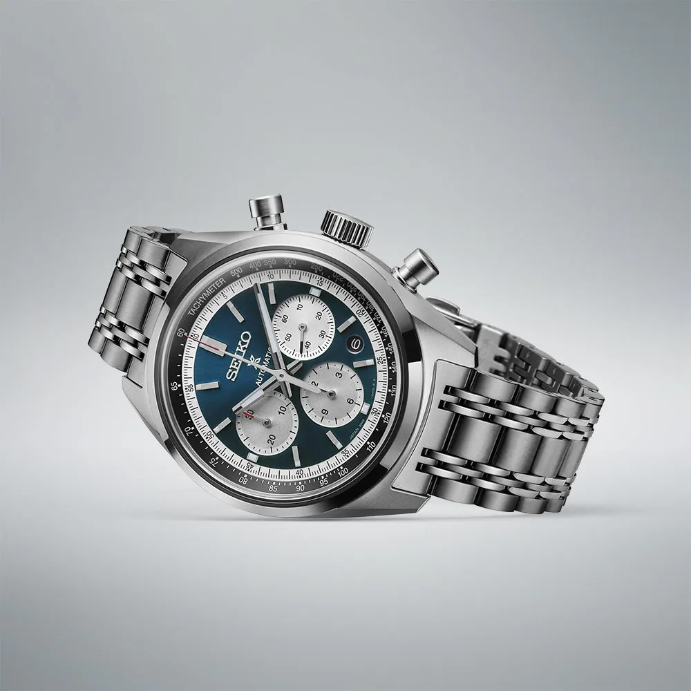 Seiko Prospex Speedtimer Sunrise Blue 1973 Mechanical Chronograph Watch