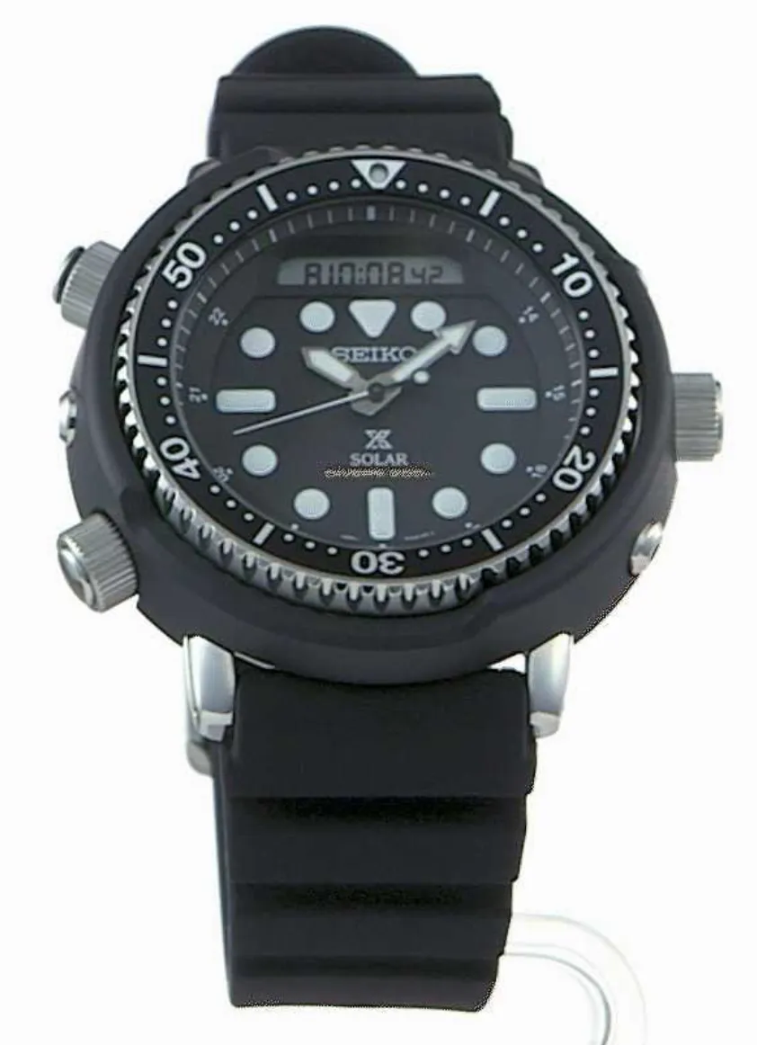 Seiko Prospex Tuna Arnie Divers Solar Hybrid Black Watch