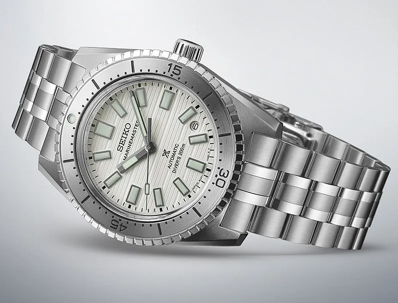 Seiko Prospex White High Water Marinemaster 1965 Divers Reinterpretation Limited  Edition Watch