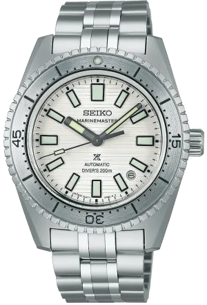 Seiko Prospex White High Water Marinemaster 1965 Divers Reinterpretation Limited  Edition Watch