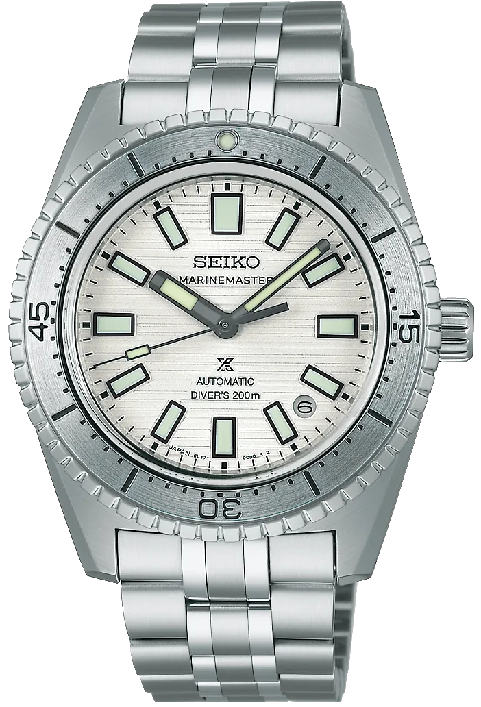 Seiko Prospex White High Water Marinemaster 1965 Divers Reinterpretation Limited  Edition Watch