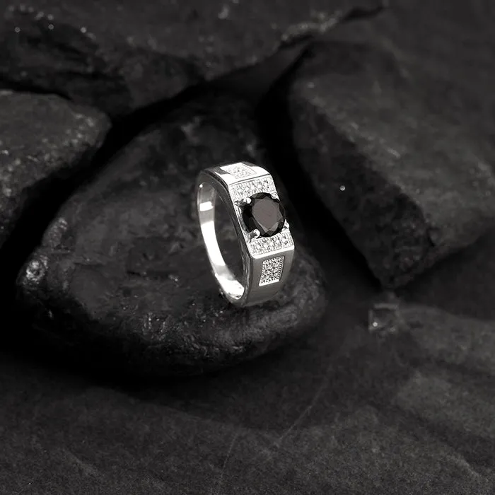Silver Gentle Harmony Ring For Him Giva