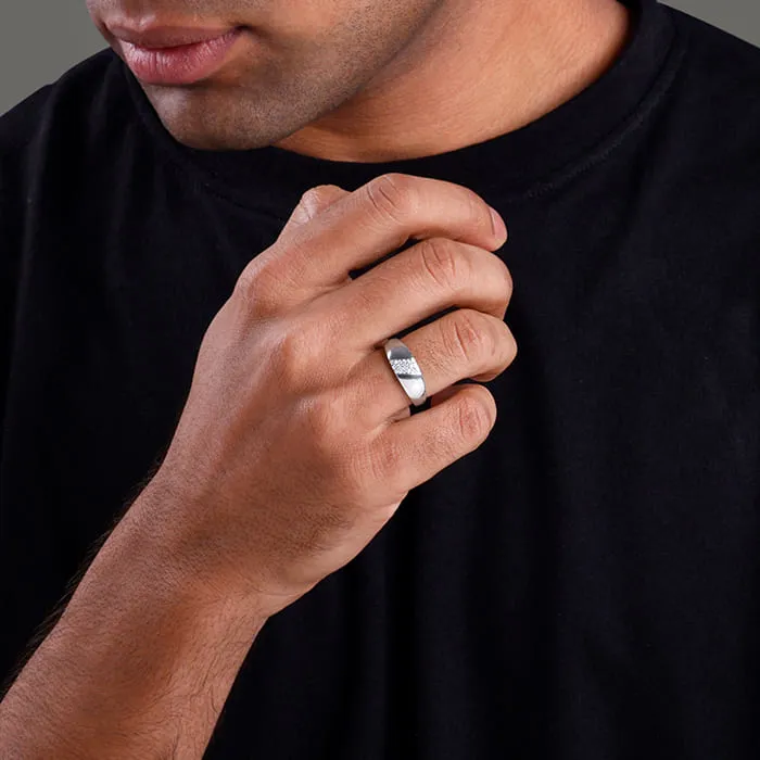 Silver Rei Ring For Him Giva