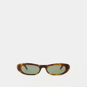 Sl 557 Sunglasses - Saint Laurent - Acetate - Havana