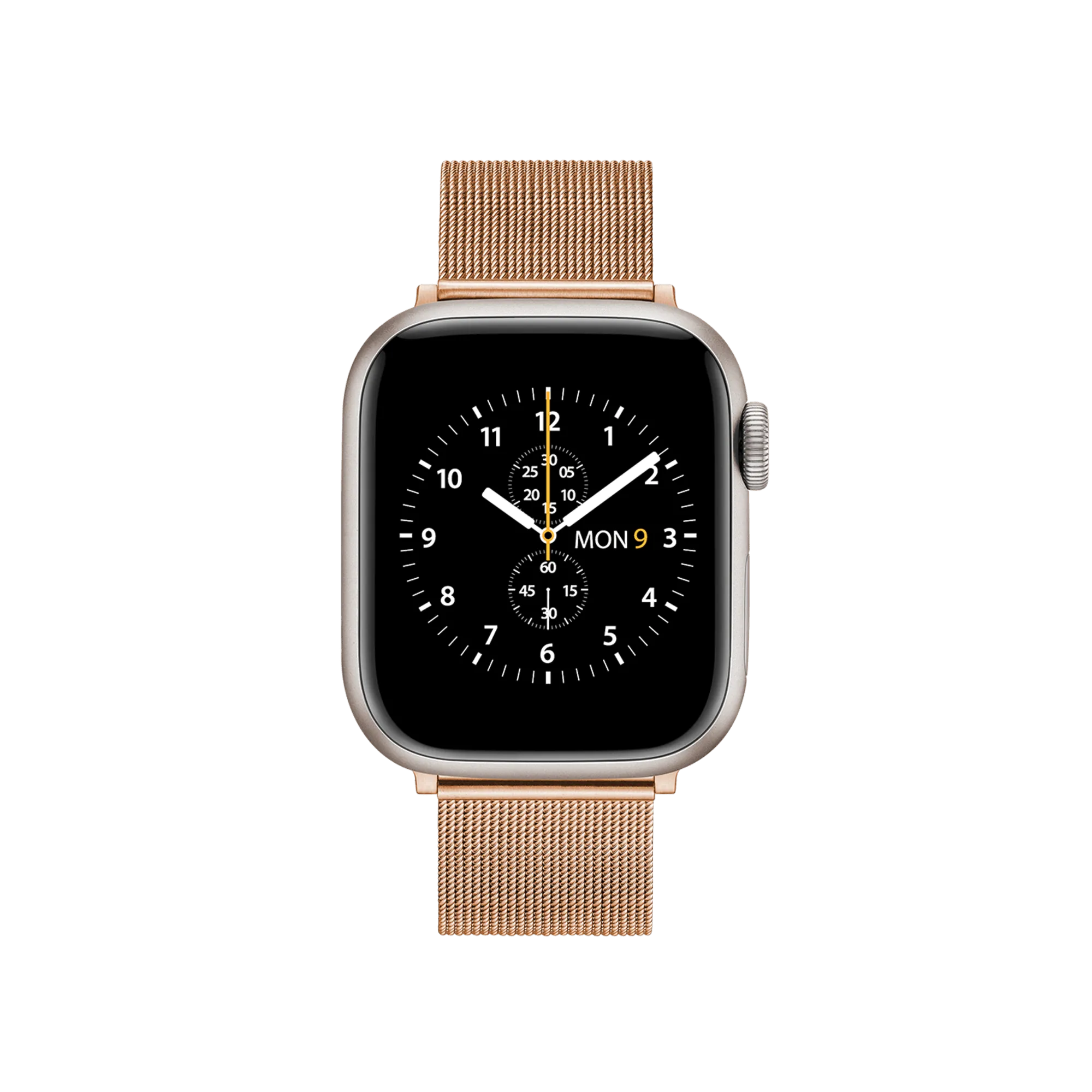 Smartwatch Mesh Strap Rose Gold Daniel Wellingto