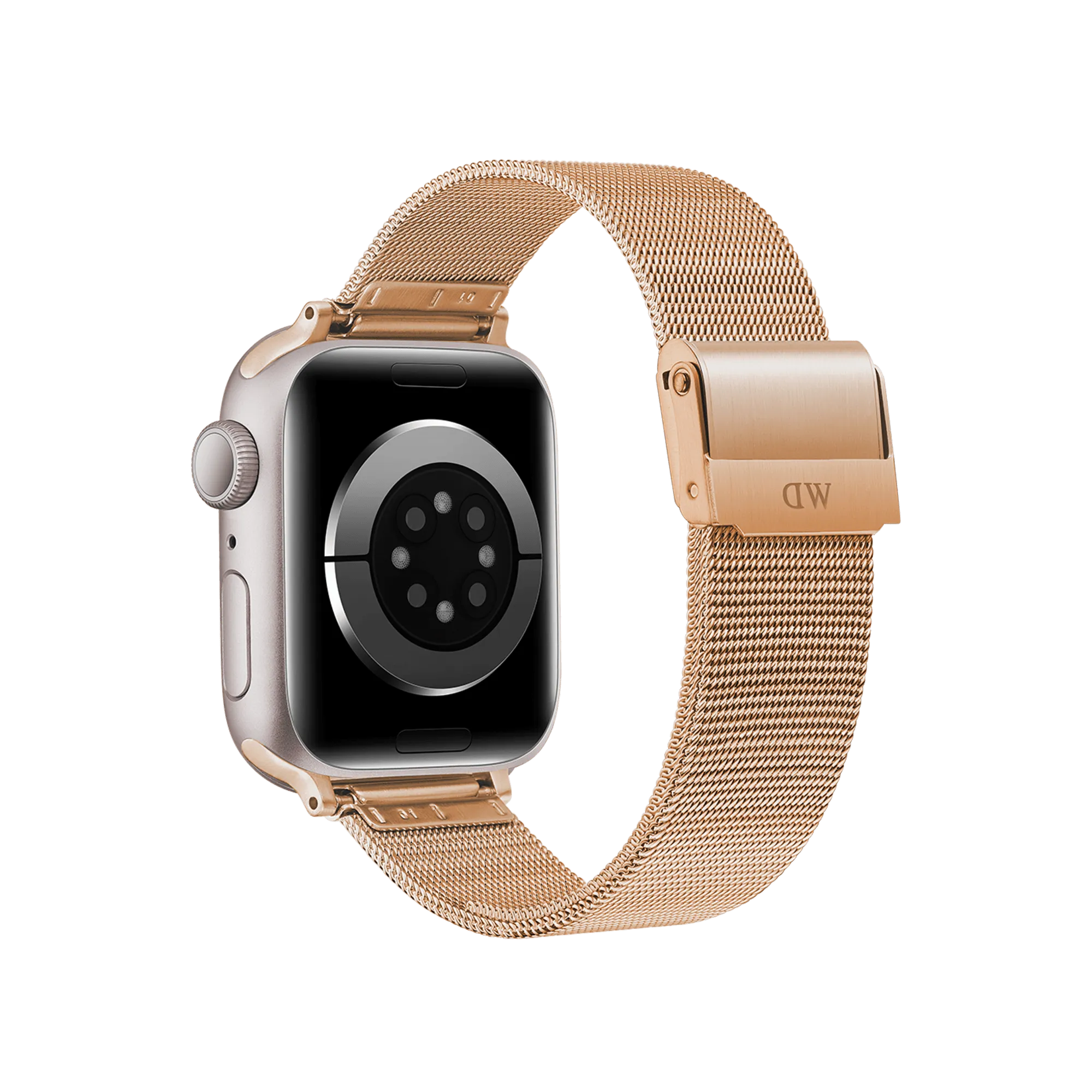 Smartwatch Mesh Strap Rose Gold Daniel Wellingto