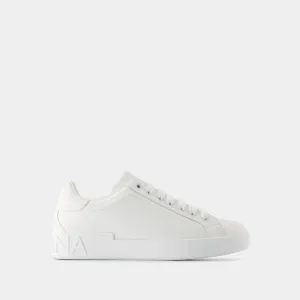 Sneakers - Dolce&Gabbana - Leather - White