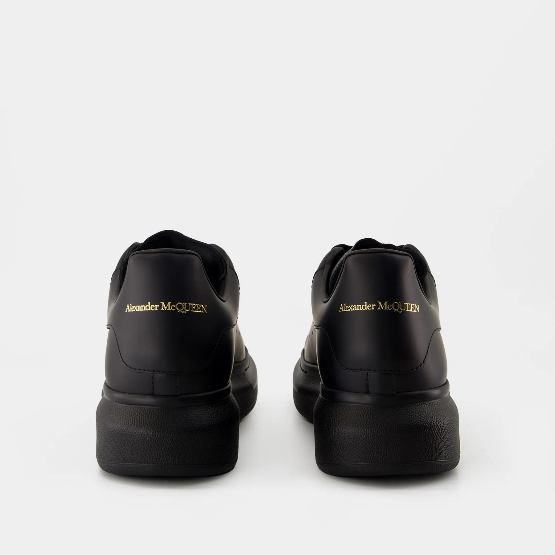 Sneakers Oversized - Alexander McQueen - Leather - Black