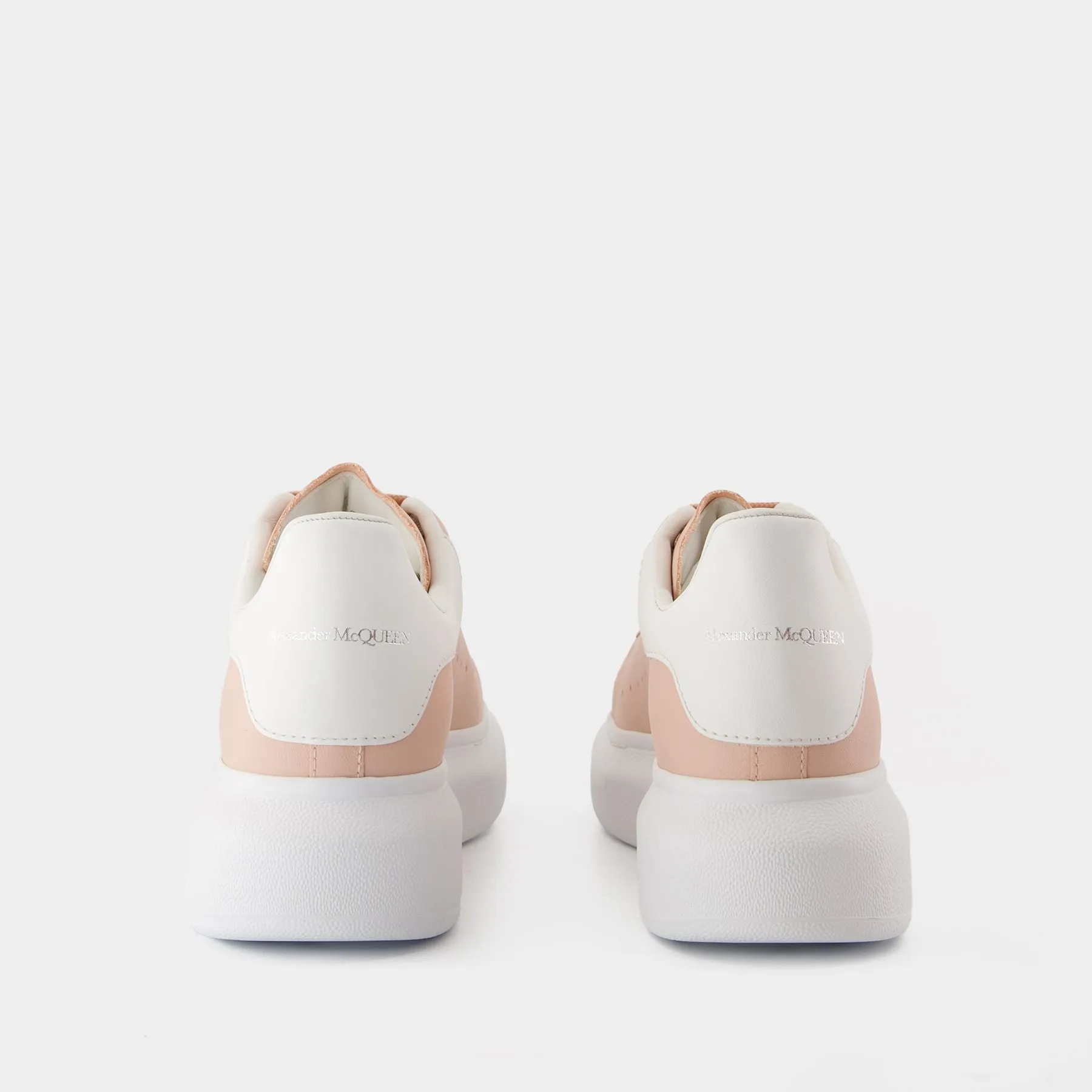 Sneakers Oversized - Alexander McQueen - Leather - Pink