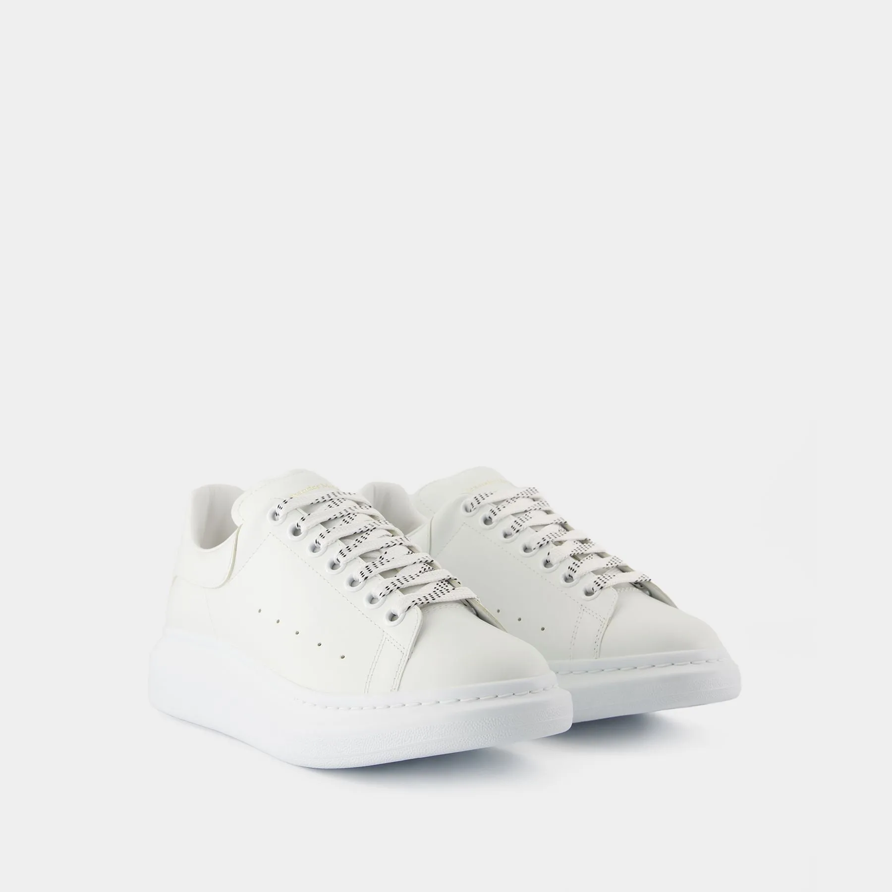Sneakers Oversized - Alexander McQueen - Leather - White