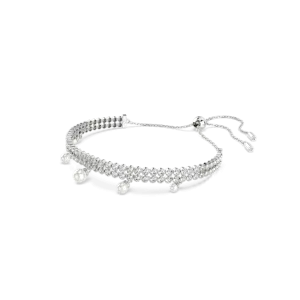 Swarovski Ariana Grande X Swarovski Bracelet Crystal Pearl Round Cut White Rhodium Plated