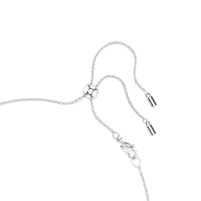 Swarovski Ariana Grande X Swarovski Choker Crystal Pearl Round Cut White Rhodium Plated