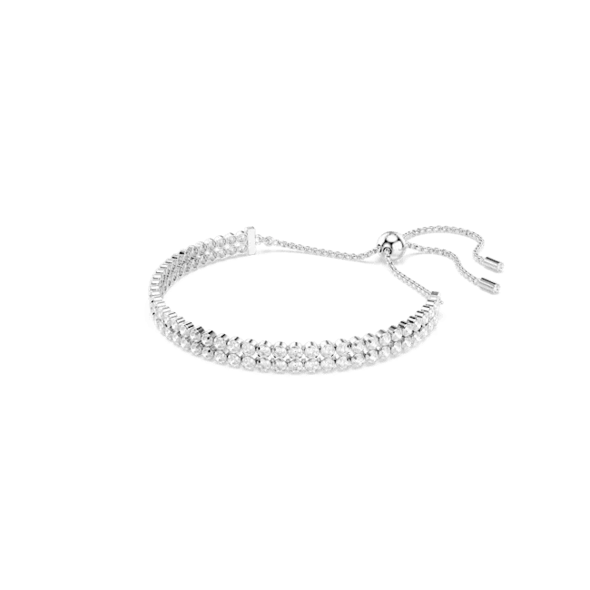 Swarovski Matrix Tennis Bracelet Round Cut