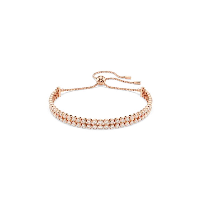 Swarovski Matrix Tennis Bracelet Round Cut