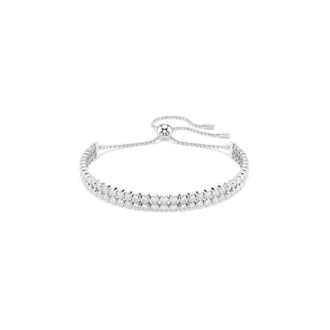 Swarovski Matrix Tennis Bracelet Round Cut