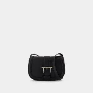 T-Bar Satchel Mini Purse - Alexander McQueen - Leather - Black