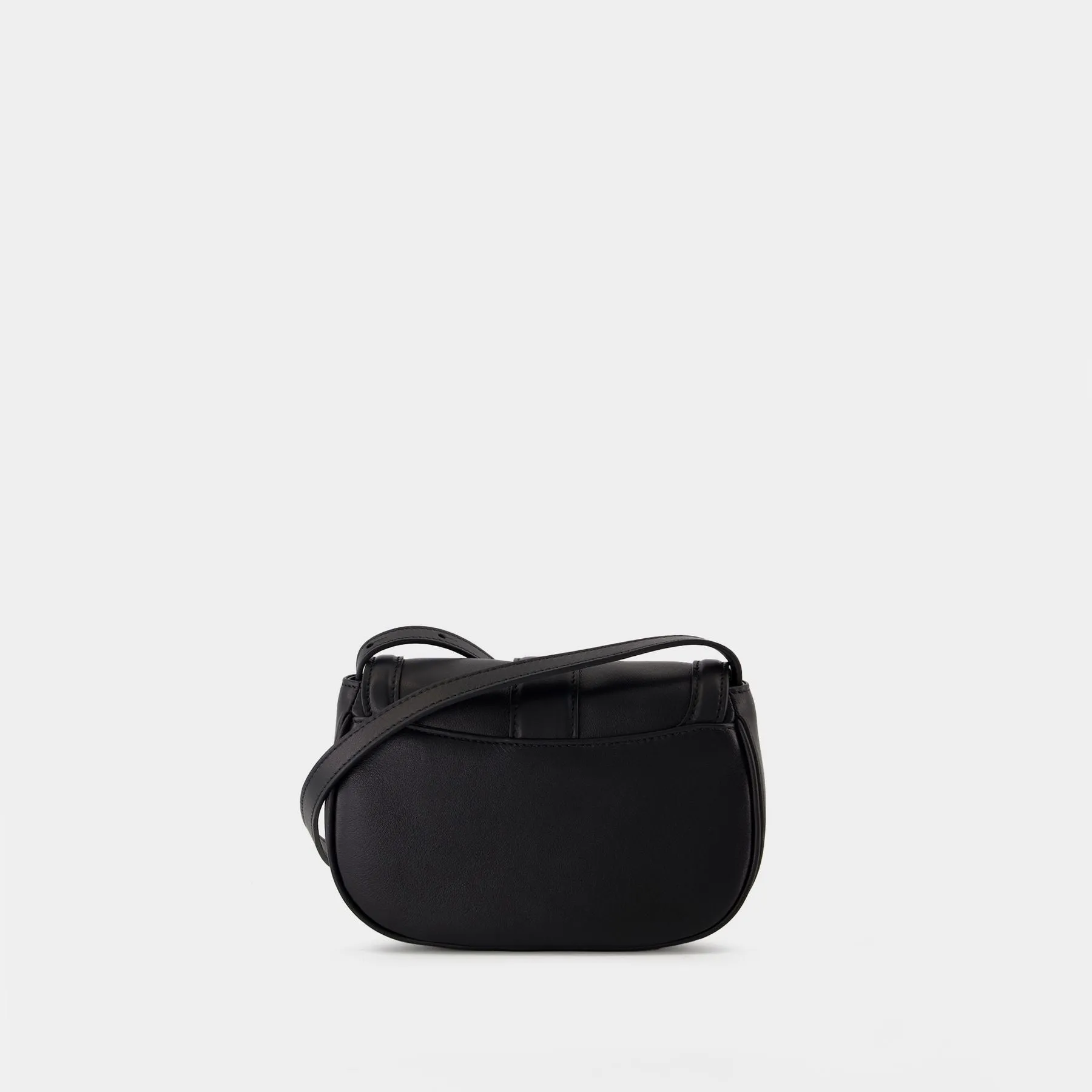T-Bar Satchel Mini Purse - Alexander McQueen - Leather - Black