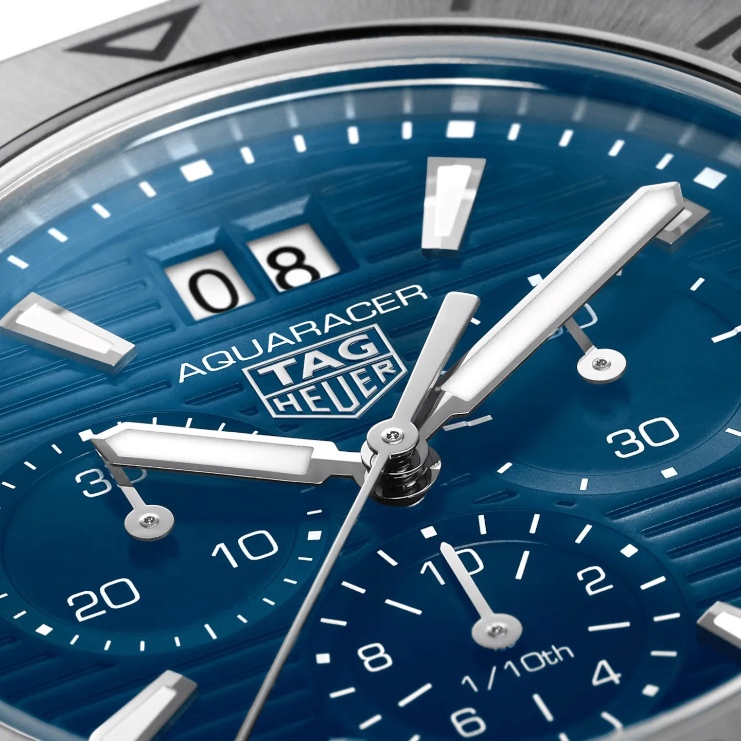 Tag Heuer Aquaracer Men's Blue Chronograph Watch CBP1113.BA0627