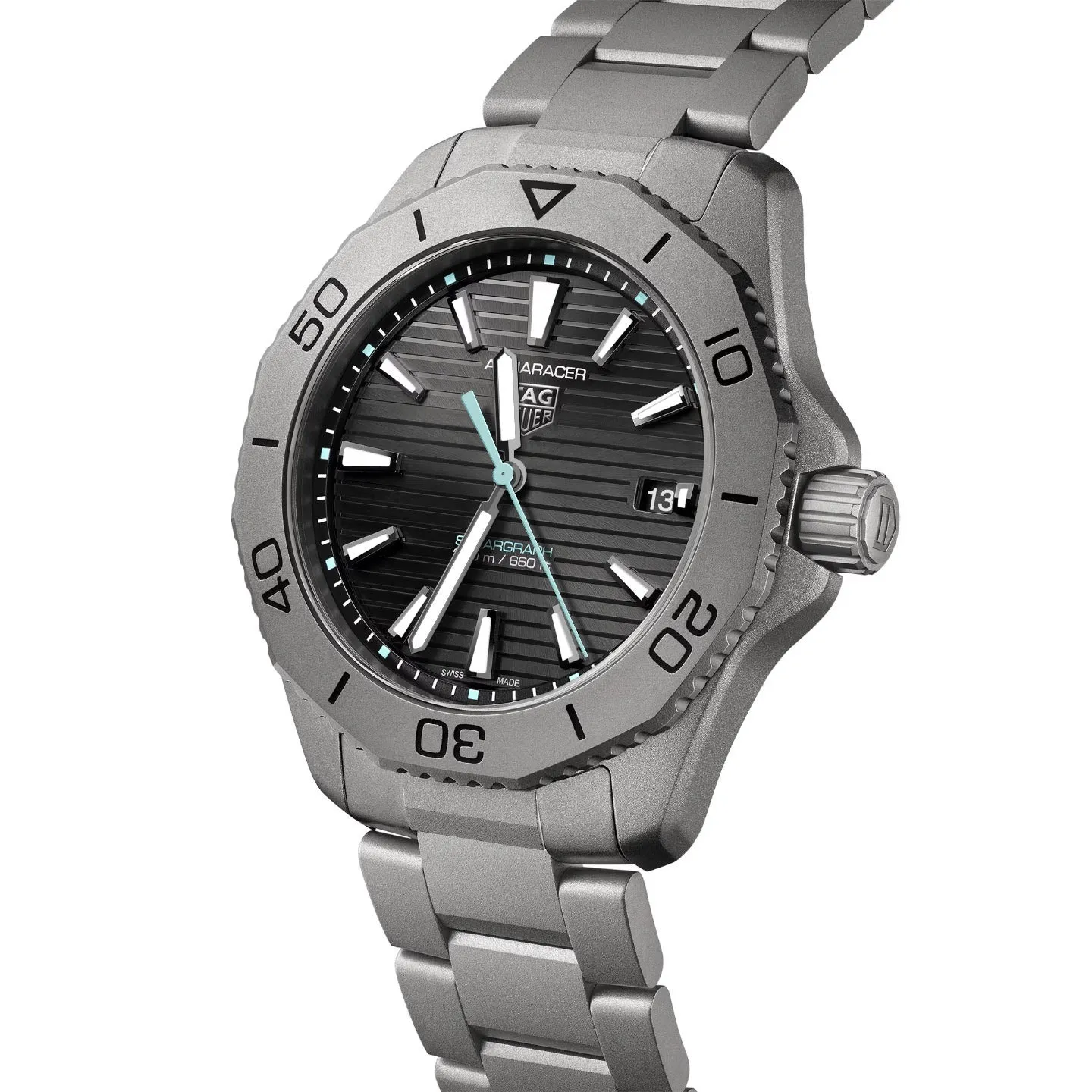 Tag Heuer Aquaracer Professional 200 Solargraph Men's Black Watch WBP1180.BF0000