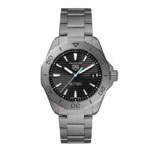 Tag Heuer Aquaracer Professional 200 Solargraph Men's Black Watch WBP1180.BF0000
