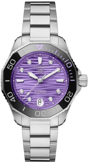 TAG Heuer Aquaracer Professional 300 Date Purple Watch
