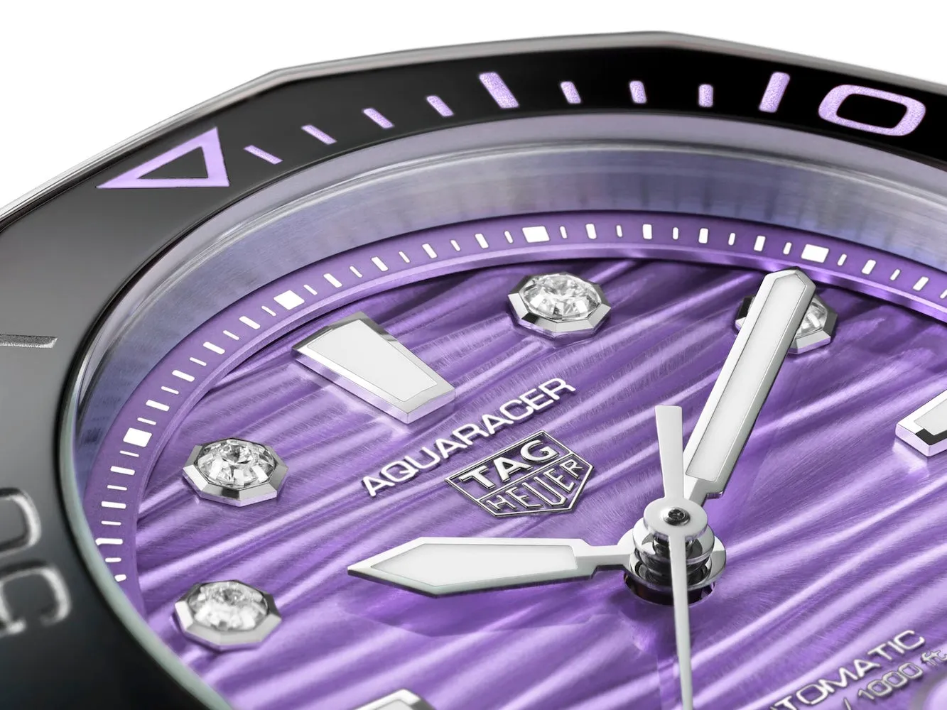 TAG Heuer Aquaracer Professional 300 Date Purple Watch
