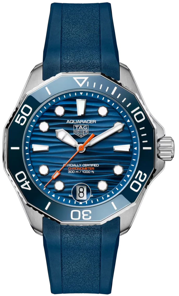 TAG Heuer Aquaracer Professional 300 GMT Rubber Watch