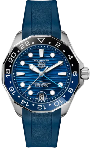 TAG Heuer Aquaracer Professional 300 GMT Rubber Watch