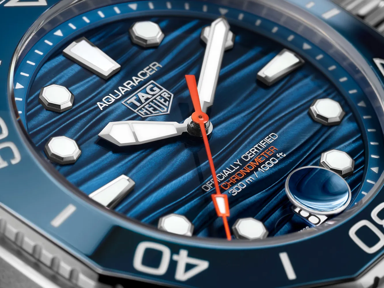 TAG Heuer Aquaracer Professional 300 GMT Rubber Watch