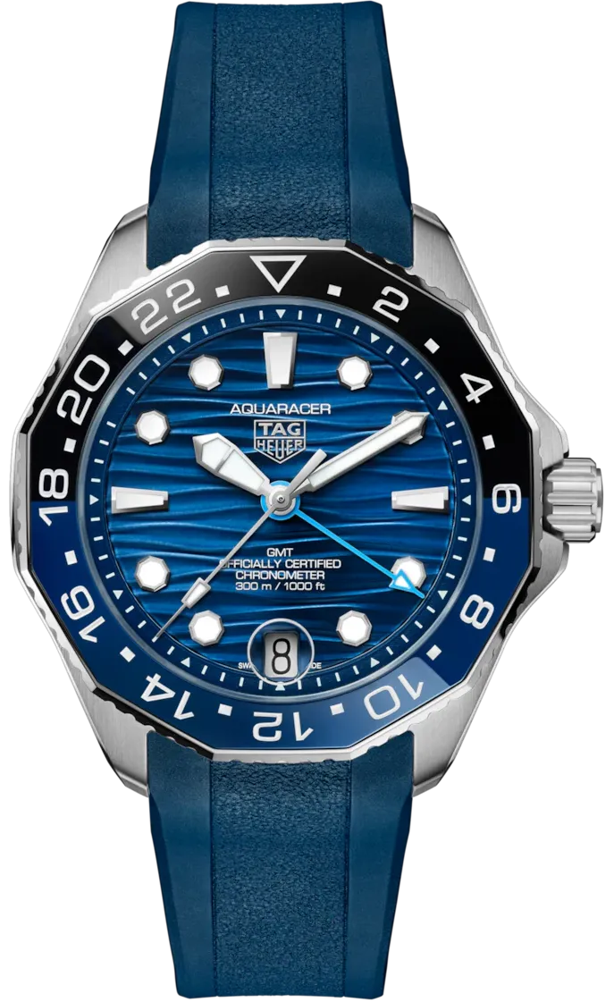 TAG Heuer Aquaracer Professional 300 GMT Rubber Watch