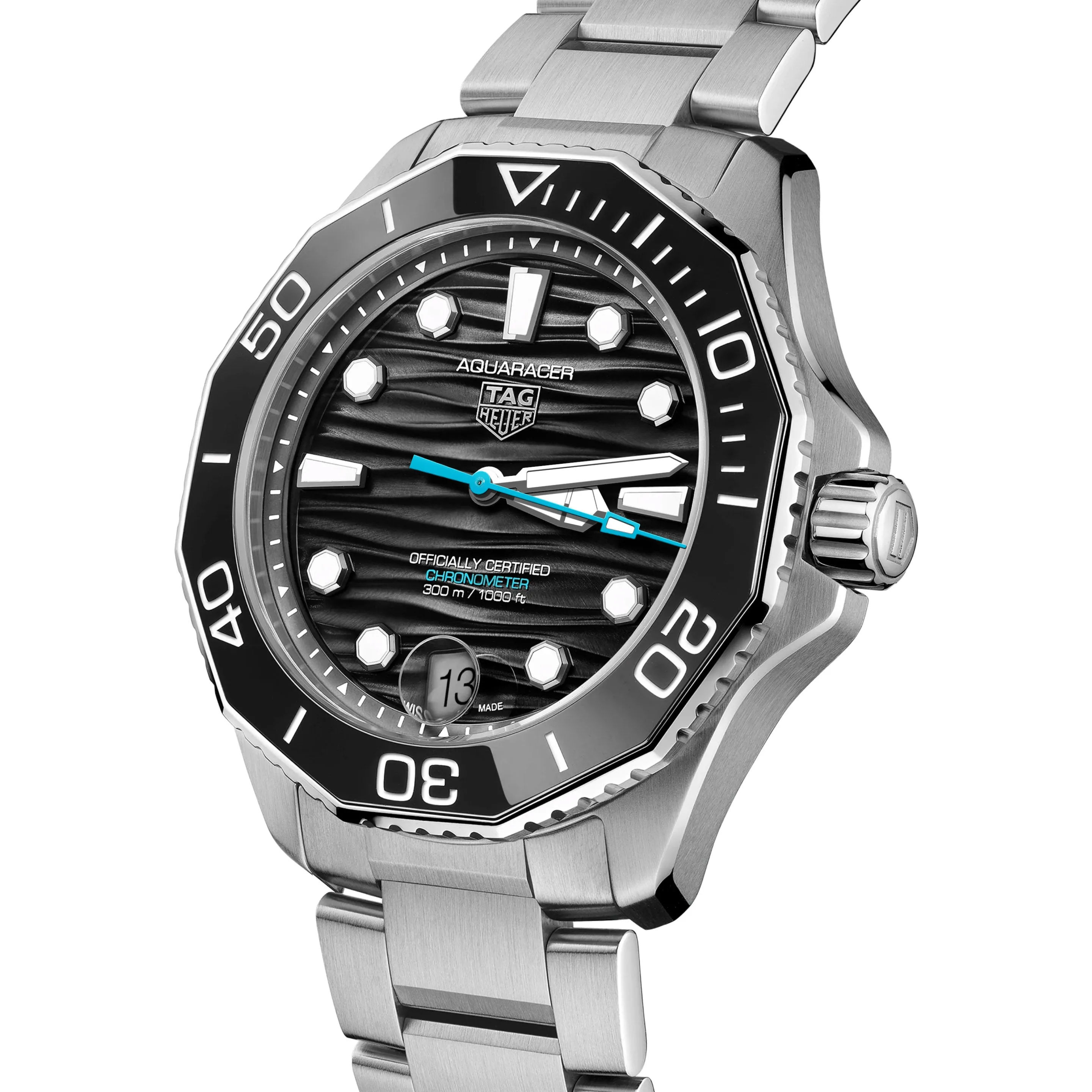 Tag Heuer Aquaracer Professional 300 Men's Black Watch WBP5110.BA0013