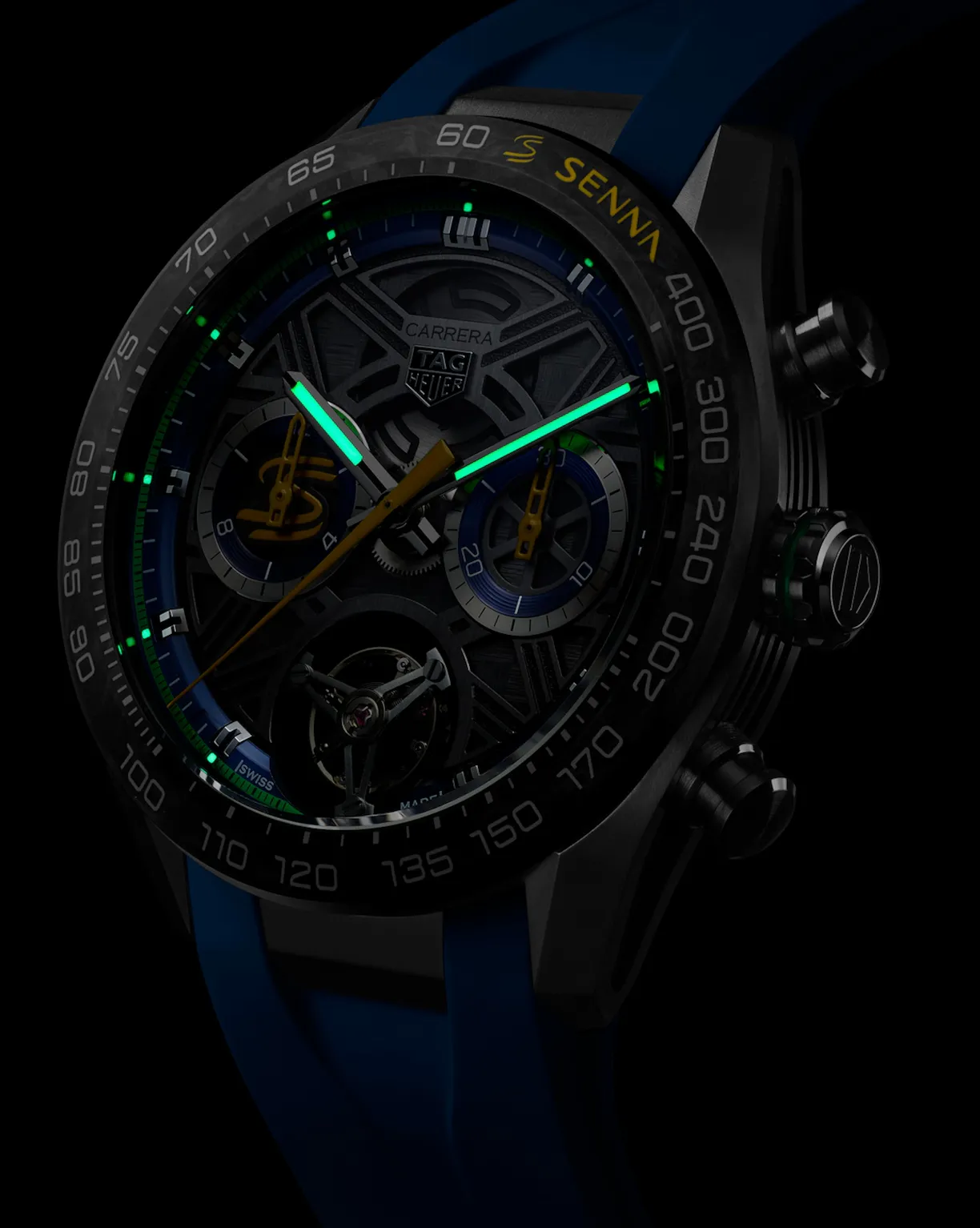 TAG Heuer Carrera Chronograph Extreme Sport x Senna Watch