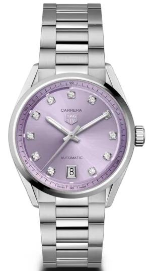 TAG Heuer Carrera Date Purple Watch