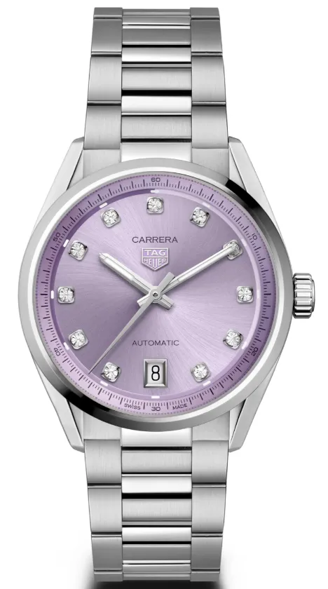 TAG Heuer Carrera Date Purple Watch