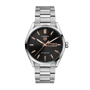Tag Heuer Carrera Men's Black and Gold Day-Date Watch WBN2013.BA0640
