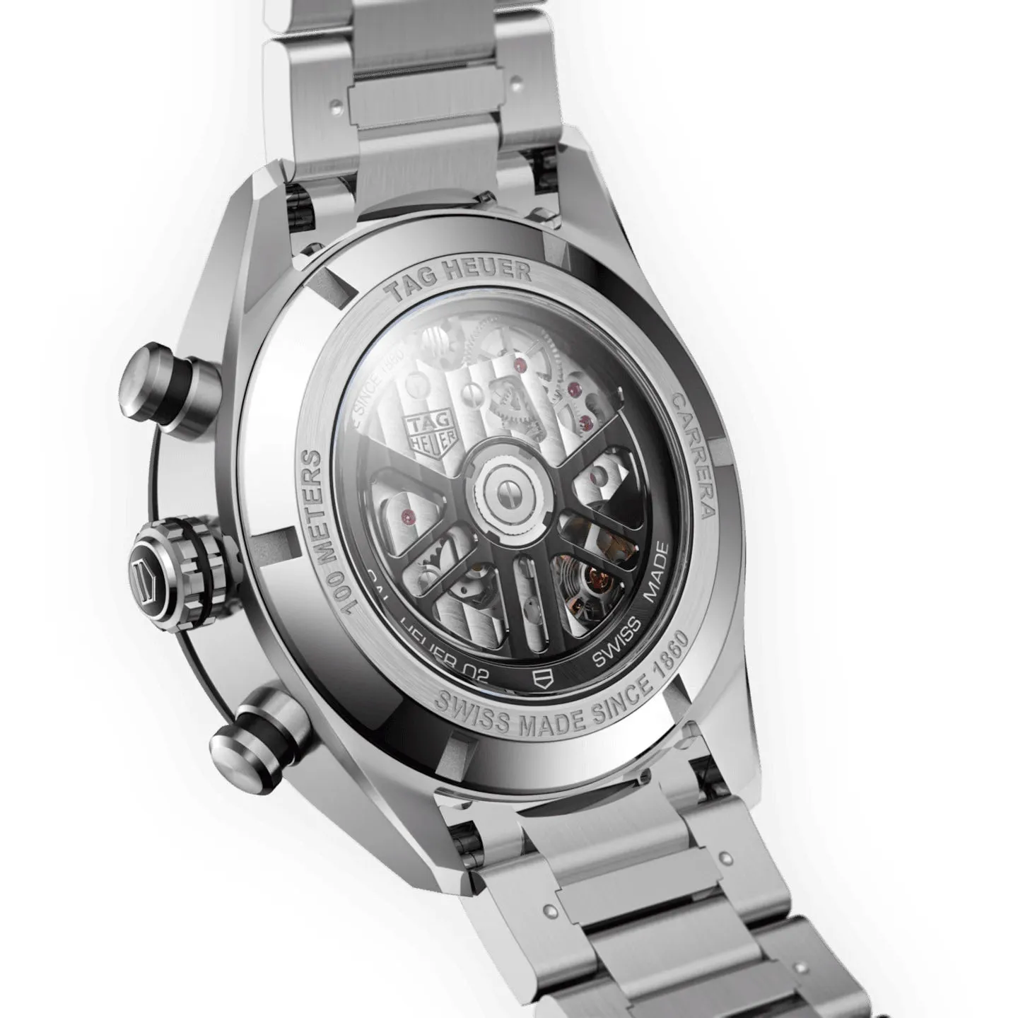 Tag Heuer Carrera Men's Black Chronograph Watch CBN2A1B.BA0643