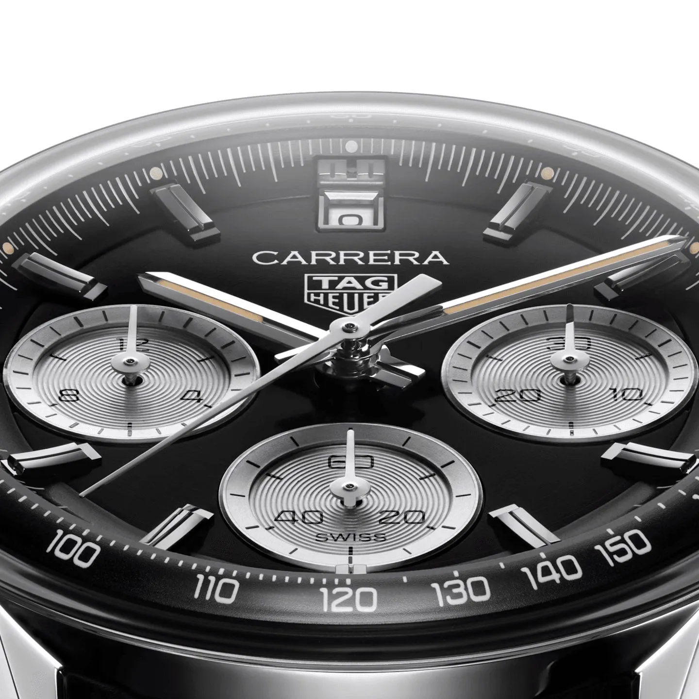 Tag Heuer Carrera Men's Black Chronograph Watch CBS2210.FC6534