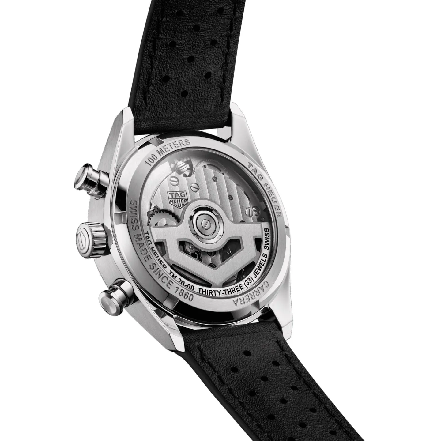 Tag Heuer Carrera Men's Black Chronograph Watch CBS2210.FC6534