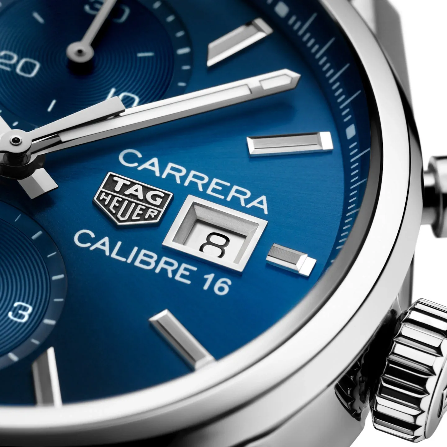 Tag Heuer Carrera Men's Blue Chronograph Watch CBK2112.BA0715