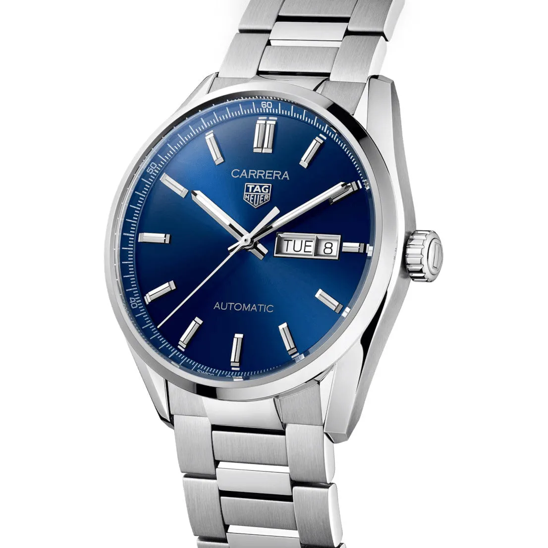 Tag Heuer Carrera Men's Blue Day-Date Watch WBN2012.BA0640