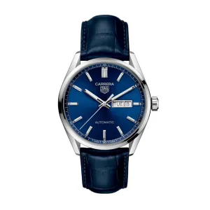 Tag Heuer Carrera Men's Blue Day-Date Watch WBN2012.FC6502