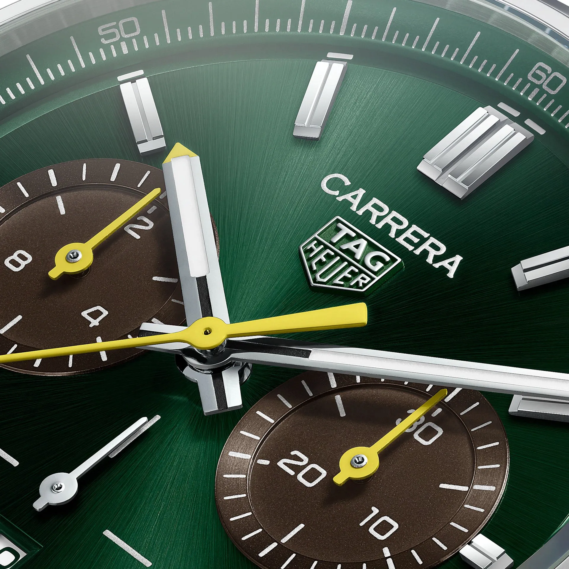 Tag Heuer Carrera Men's Green Chronograph Watch Limited Edition