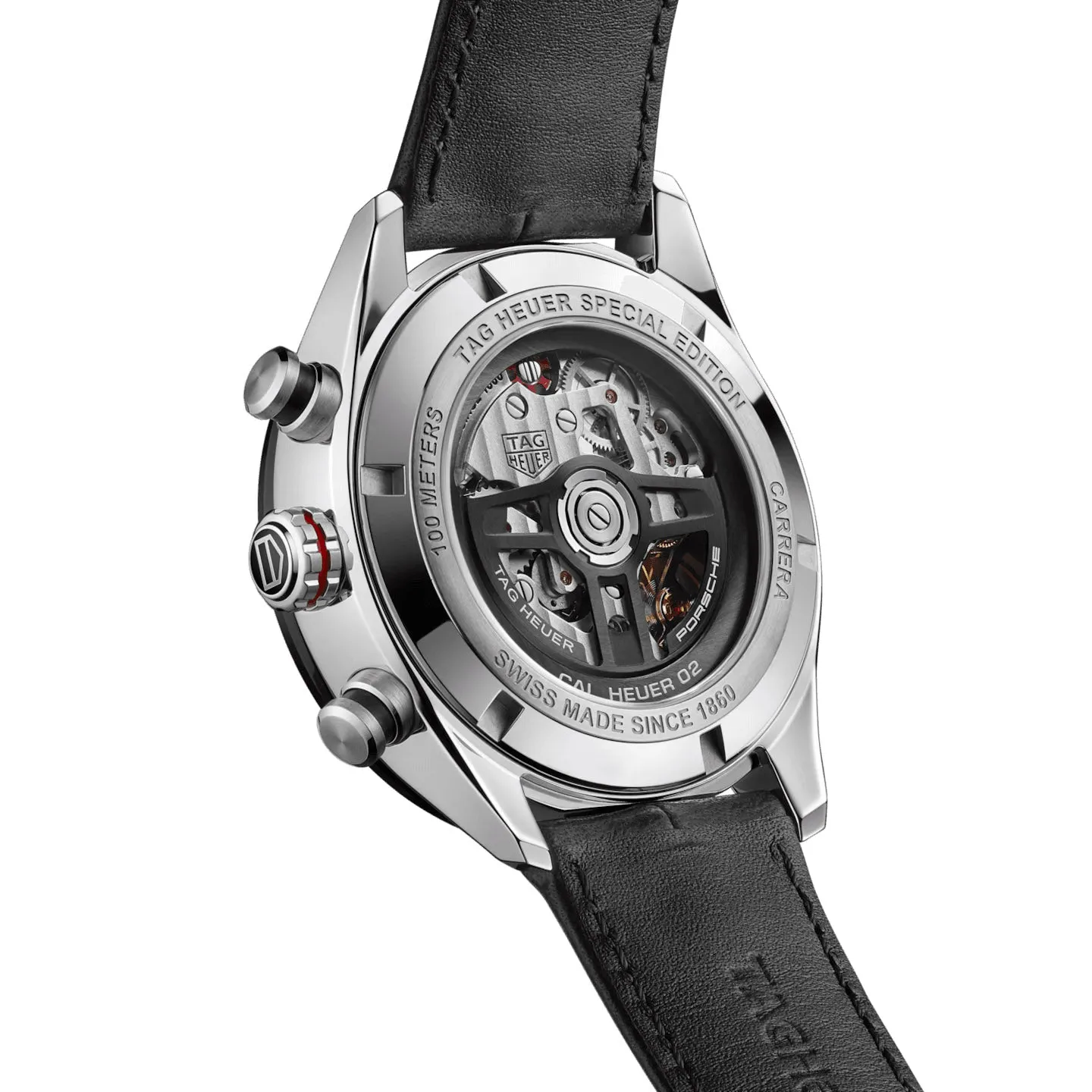 Tag Heuer Carrera Men's Grey Chronograph X Porsche Special Edition Watch