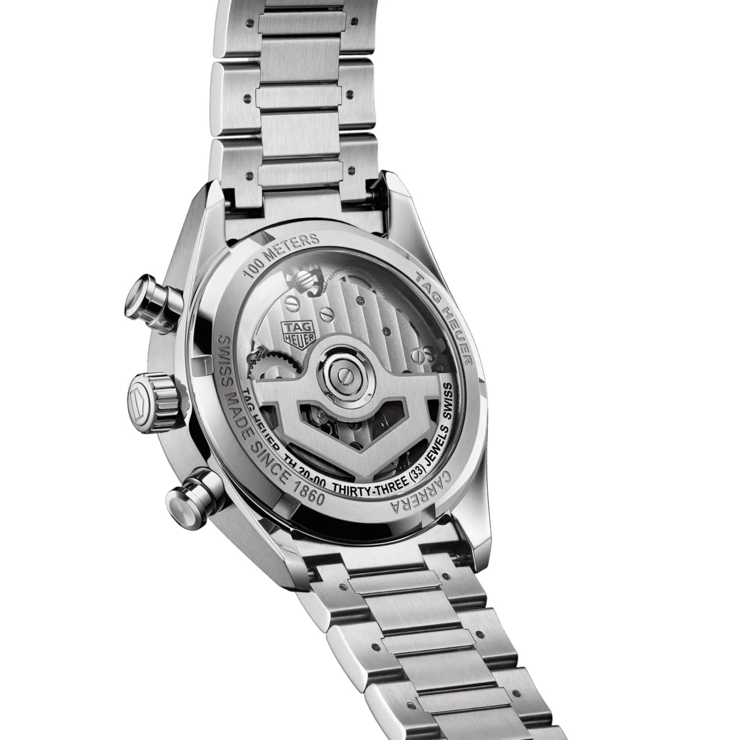 Tag Heuer Carrera Men's White Chronograph Watch CBS2216.BA0041