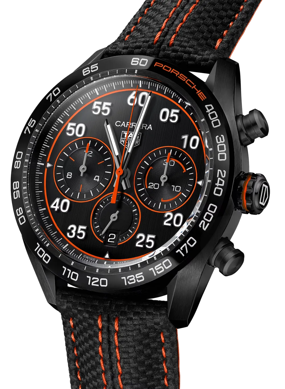 TAG Heuer Carrera Porsche Orange Racing Special Edition Watch